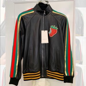 Gucci leather jacket BNWT